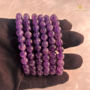 Natural Amethyst Bracelet - Akshay Gems